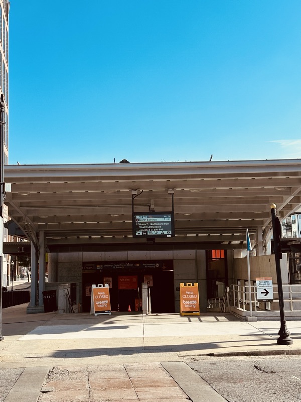GWCC / CNN Center Station entrance