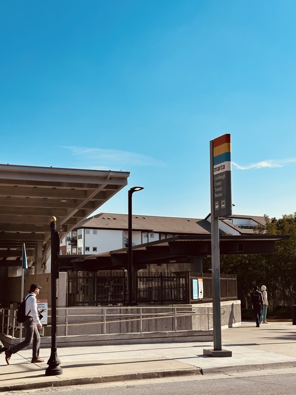 Peachtree Center Station — MARTA totem signage